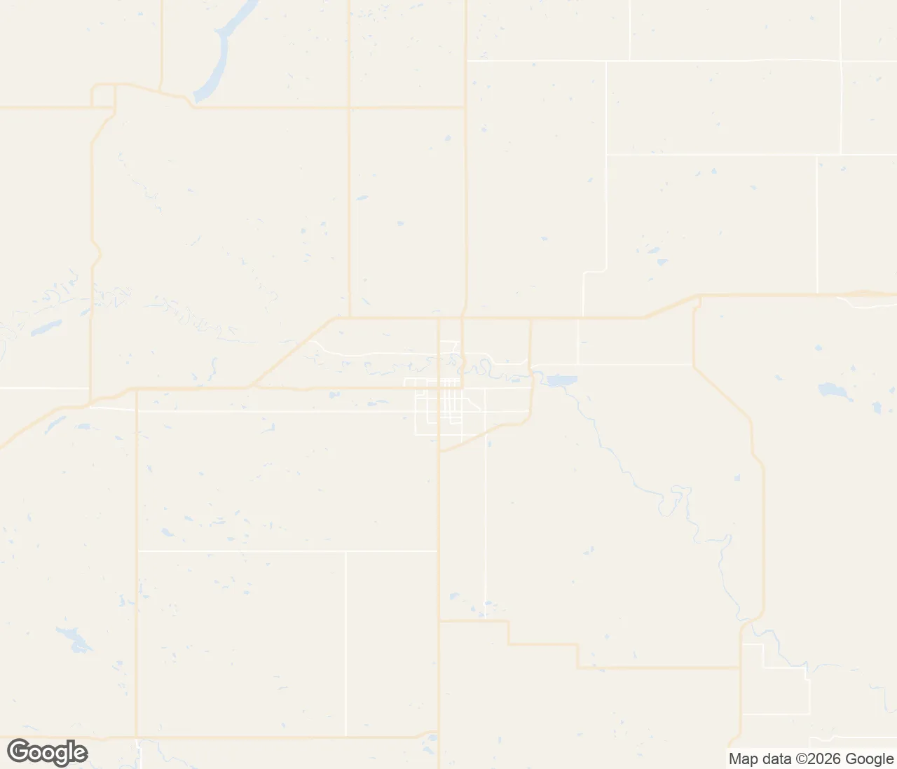 Map of the Brandon service area we serve