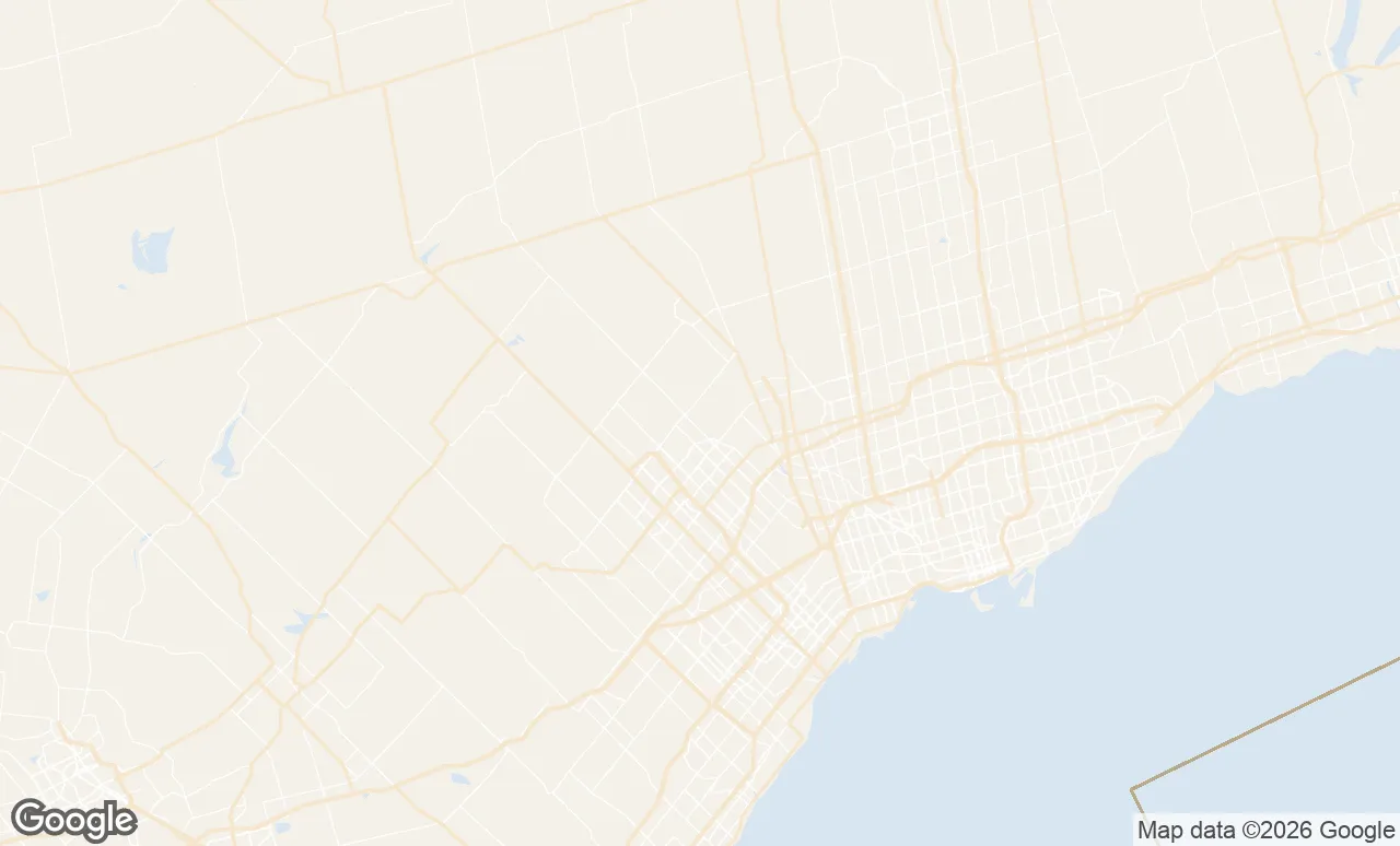 Map of the Caledon service area we serve