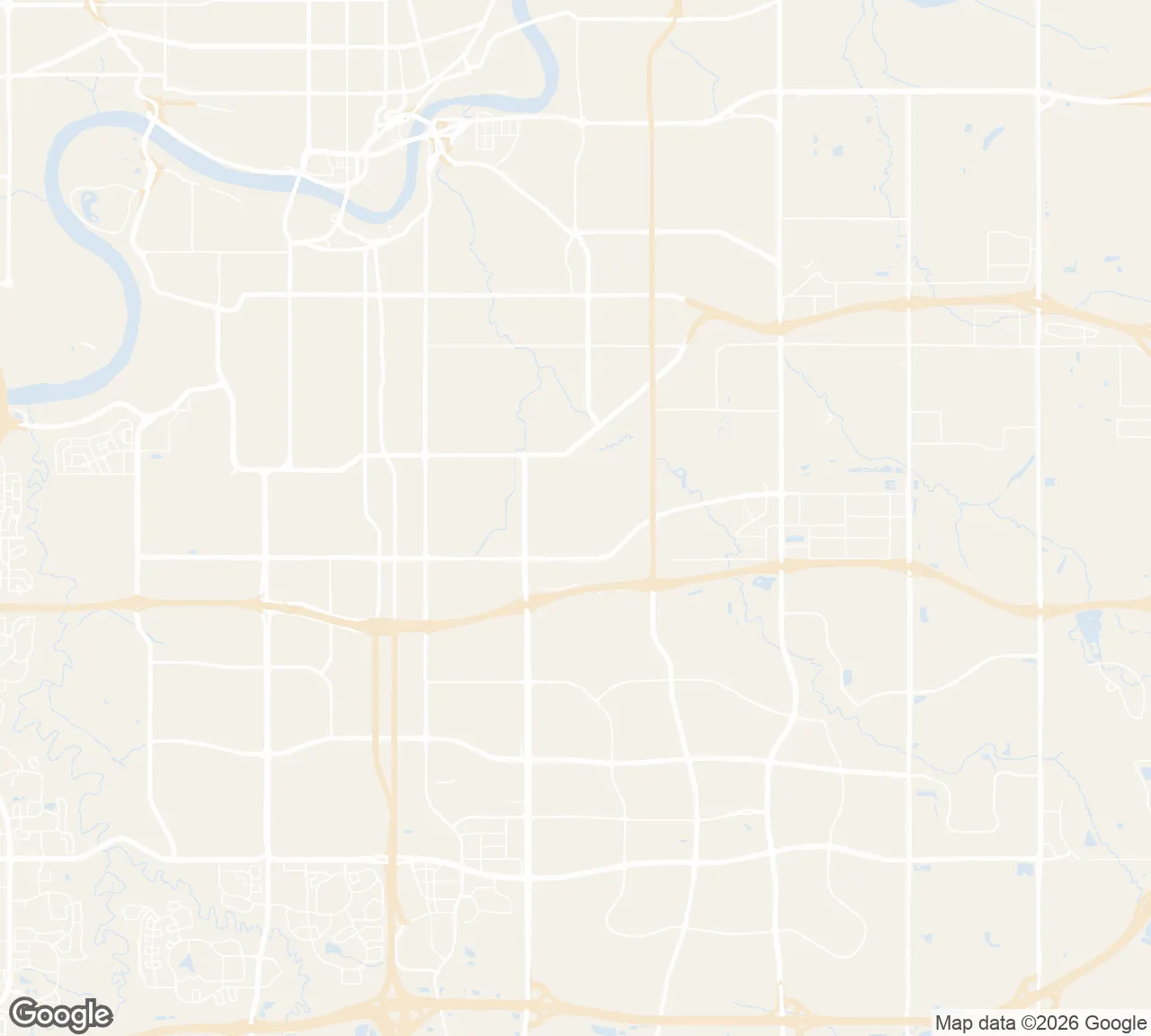 Map of the Edmonton neighbourhoods we serve
