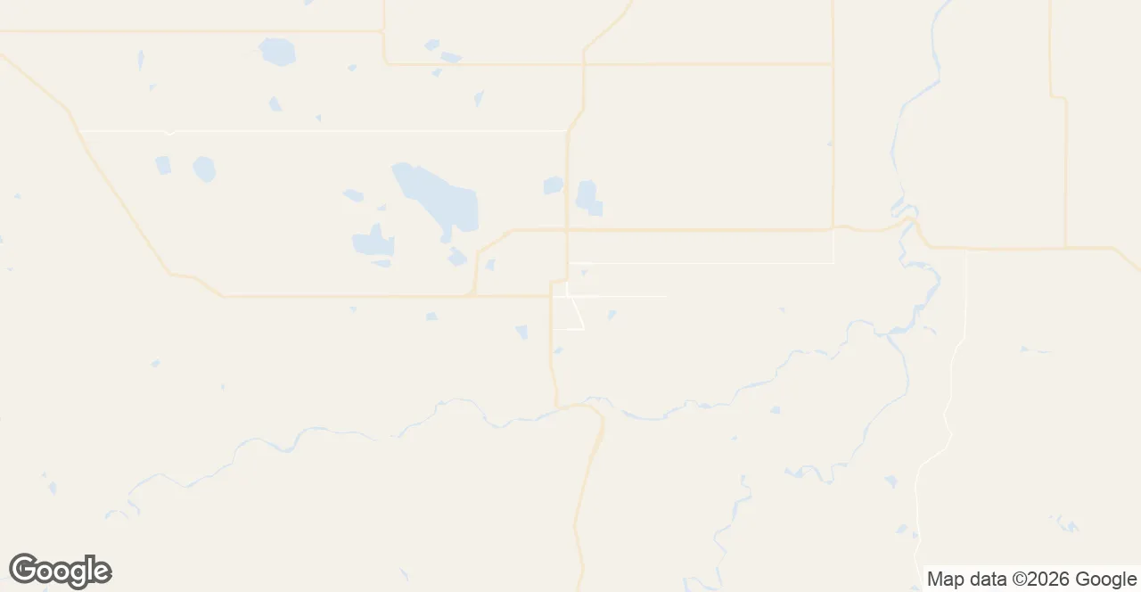Map of the Grande Prairie service area we serve