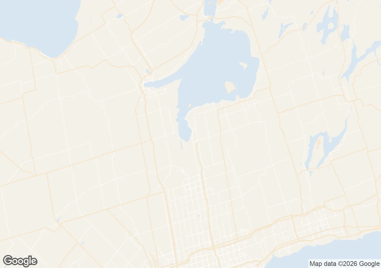 Map of the Innisfil service area we serve