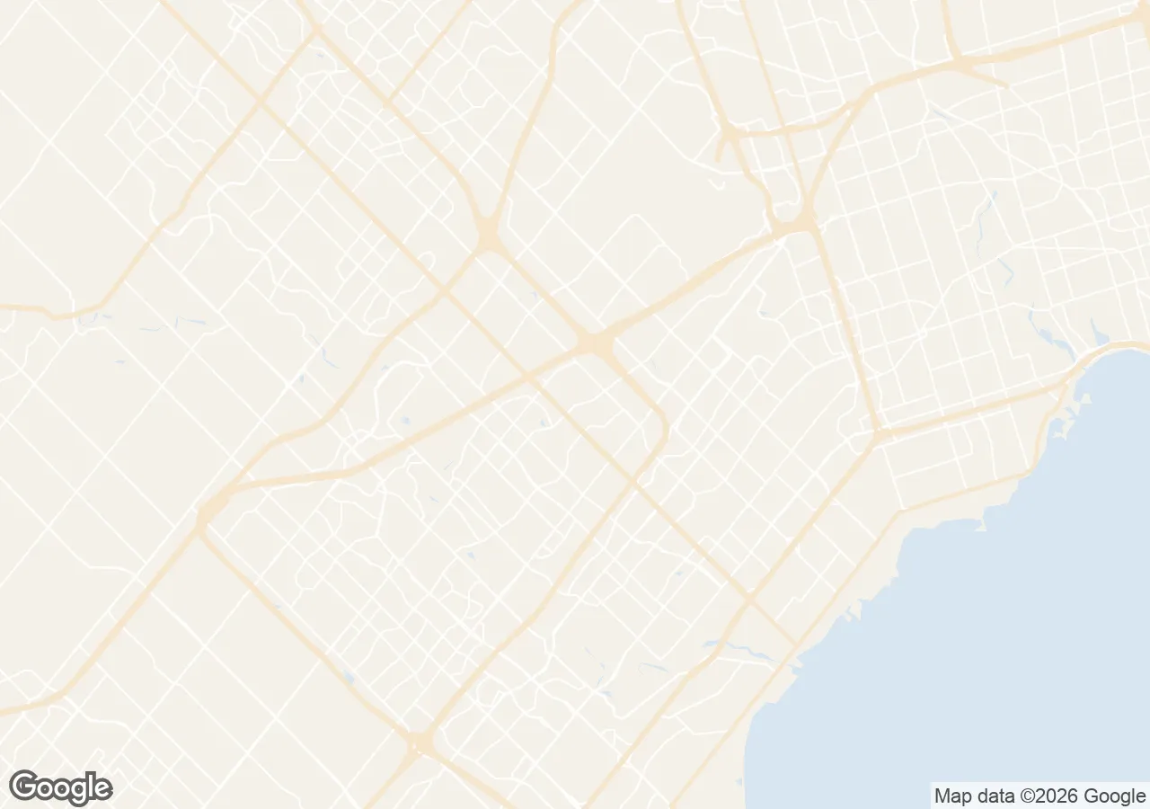 Map of the Mississauga neighbourhoods we serve