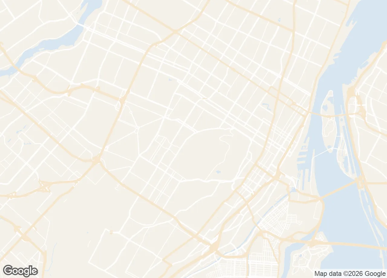 Map of the Montreal neighbourhoods we serve