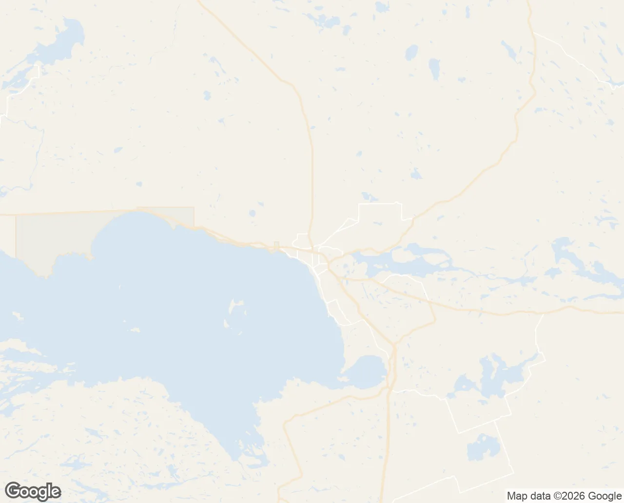 Map of the North Bay service area we serve