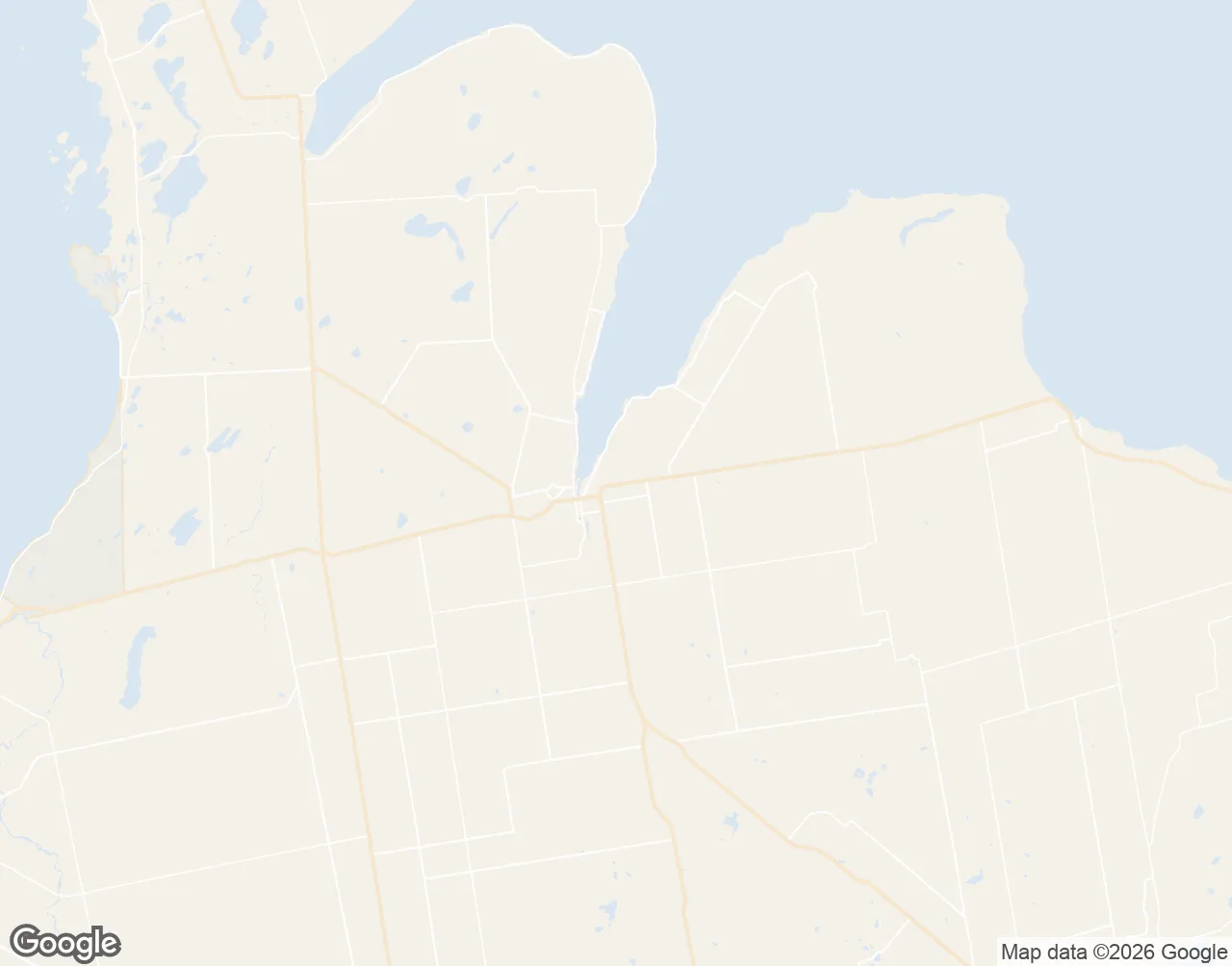 Map of the Owen Sound service area we serve