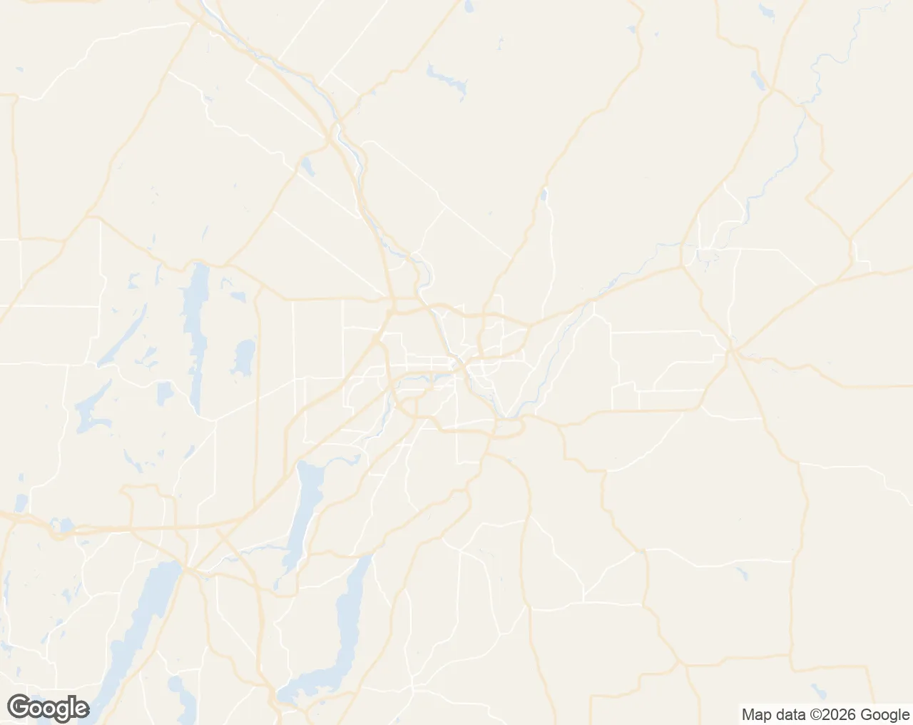 Map of the Sherbrooke service area we serve