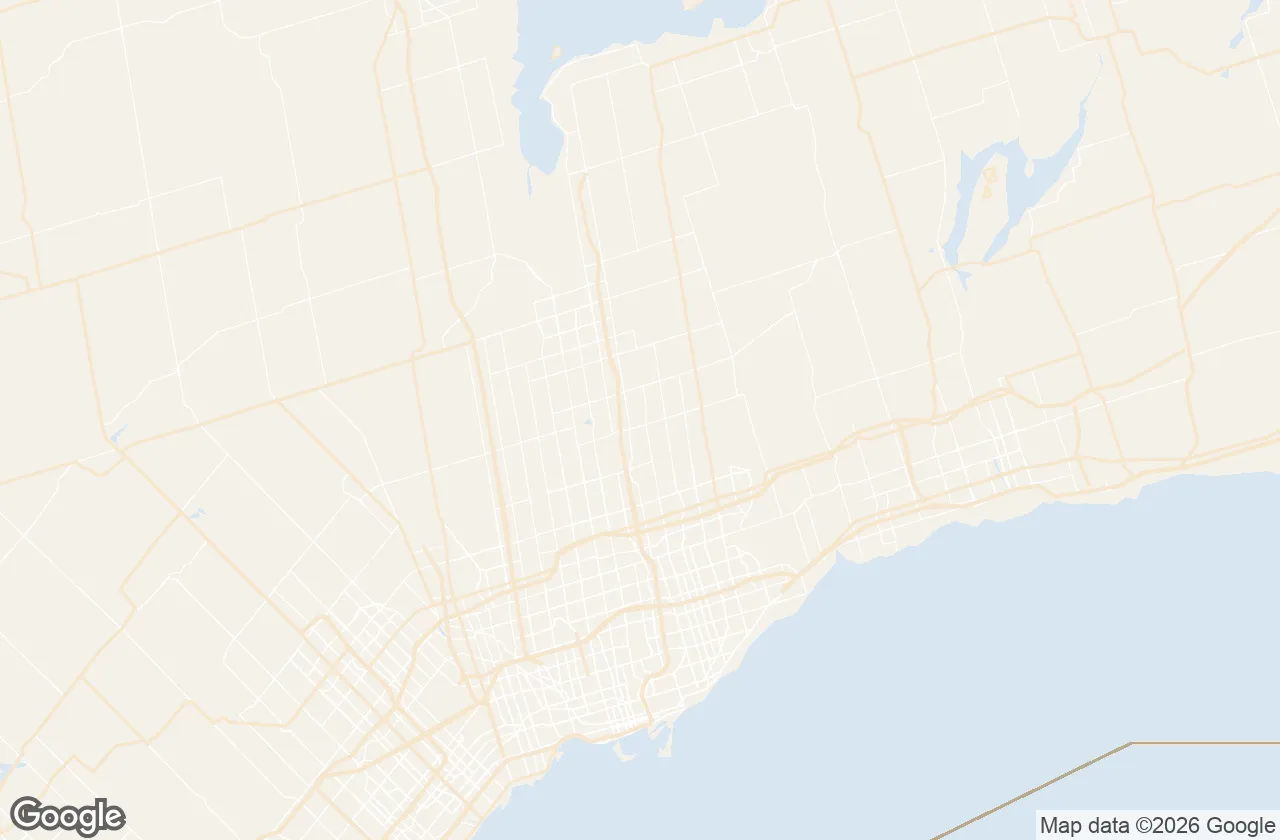 Map of the Whitchurch-Stouffville service area we serve