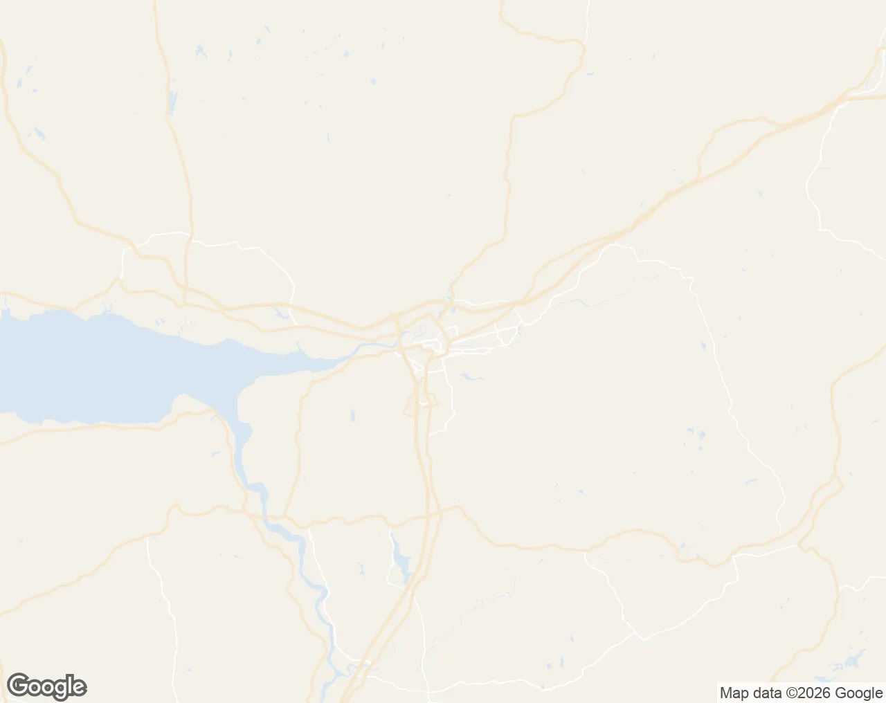 Map of the Truro service area we serve