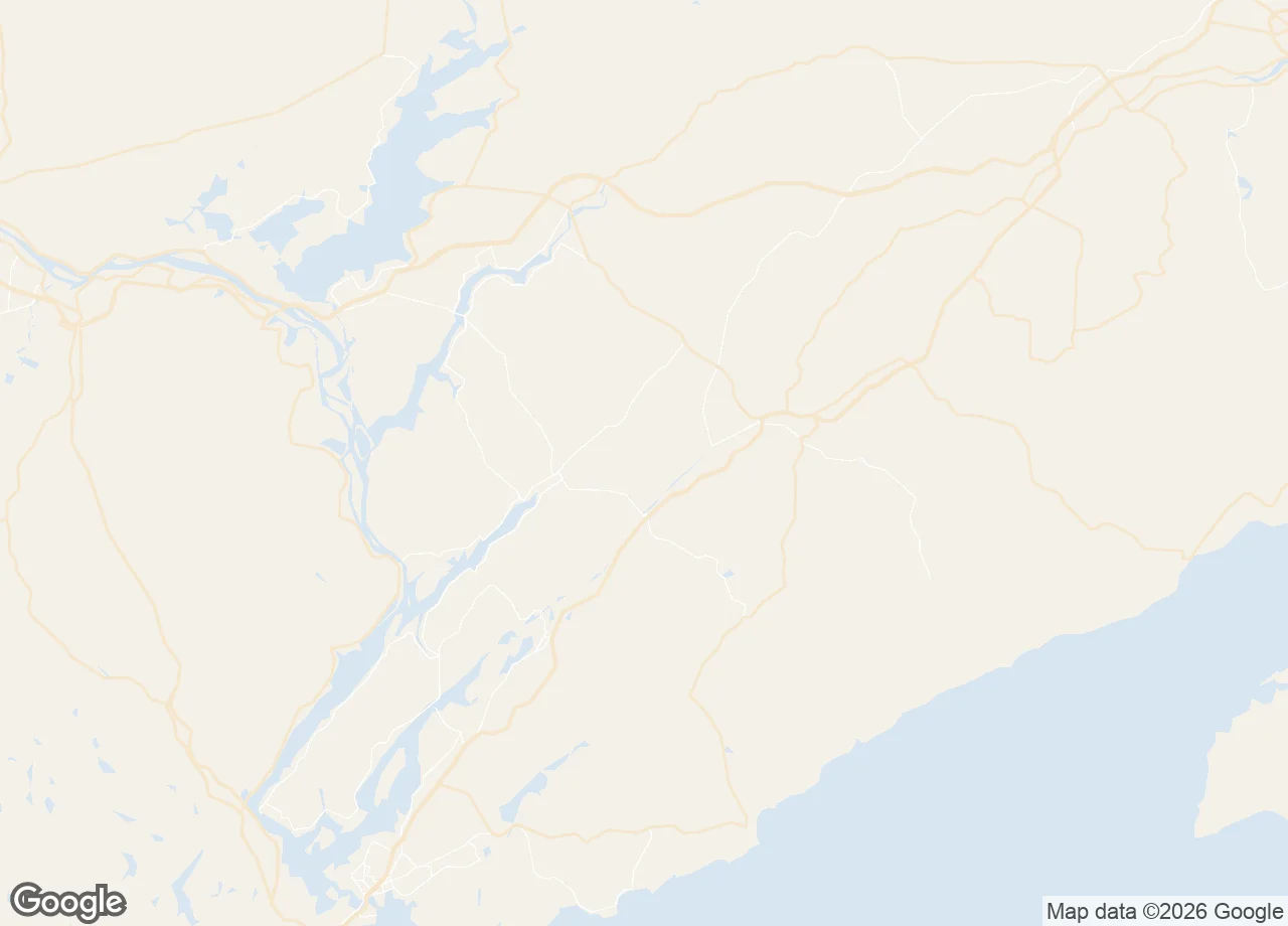 Map of the New Brunswick cities we serve