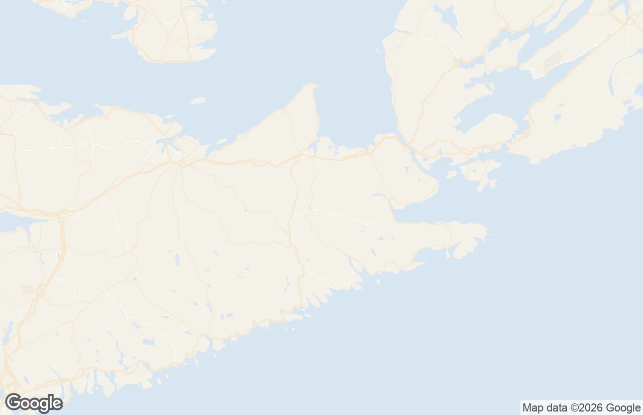 Map of the Nova Scotia cities we serve